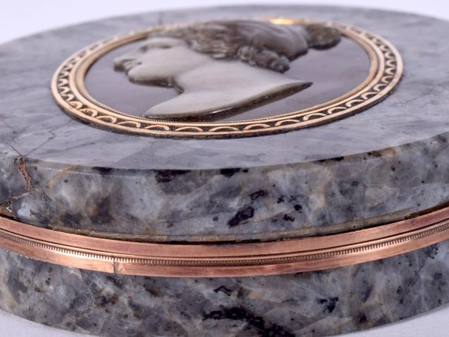 A private collection of antique boxes